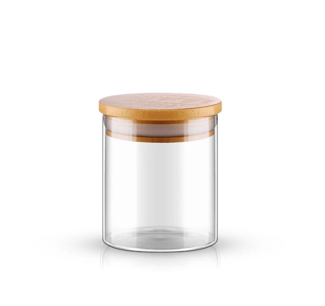 Bamboo Glass Jar – 300ml