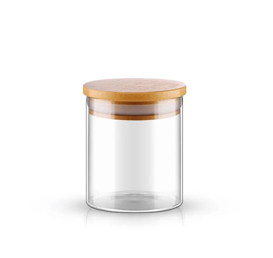 Bamboo Glass Jar – 300ml