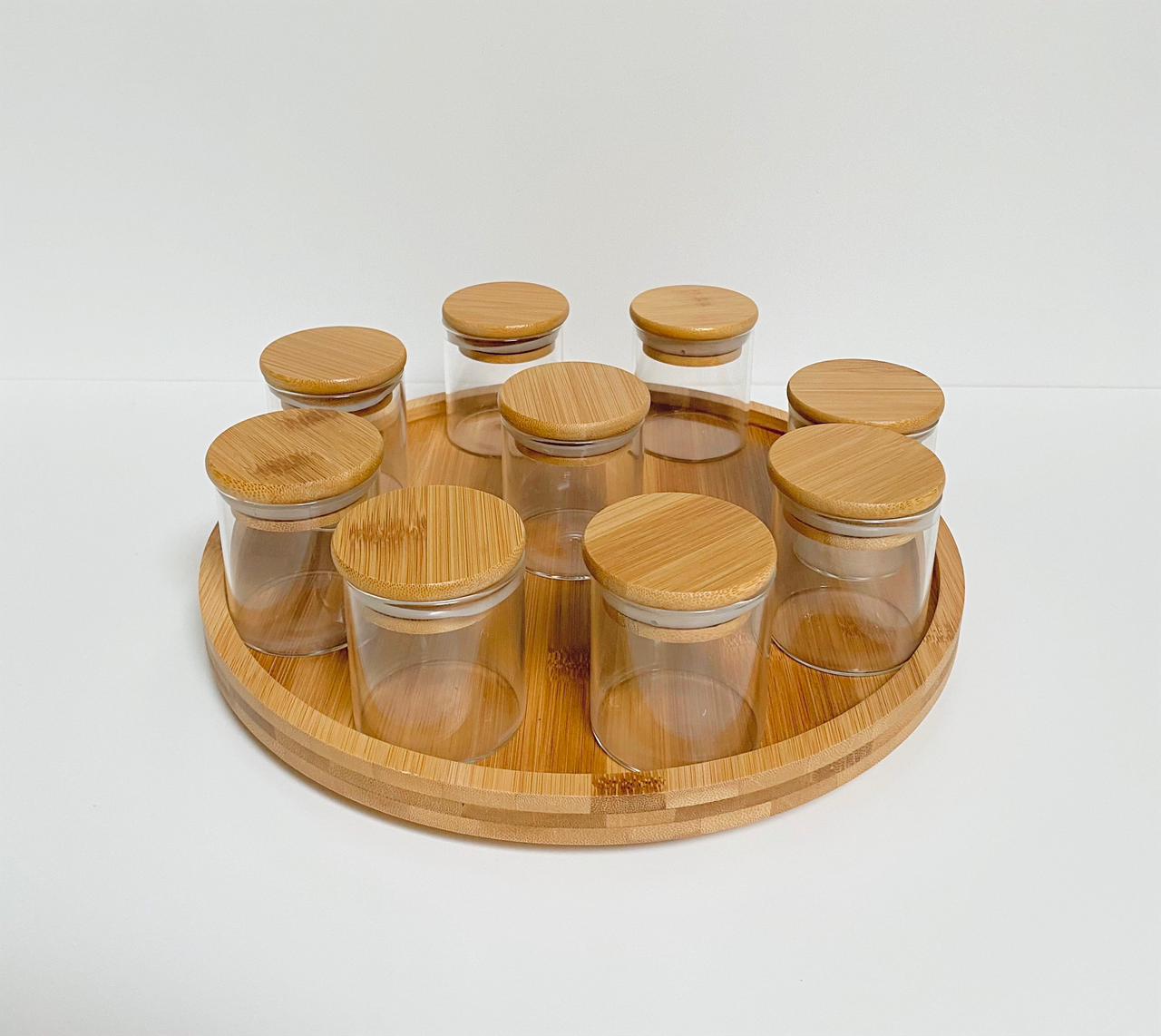 Bamboo Glass Jar – 200ml