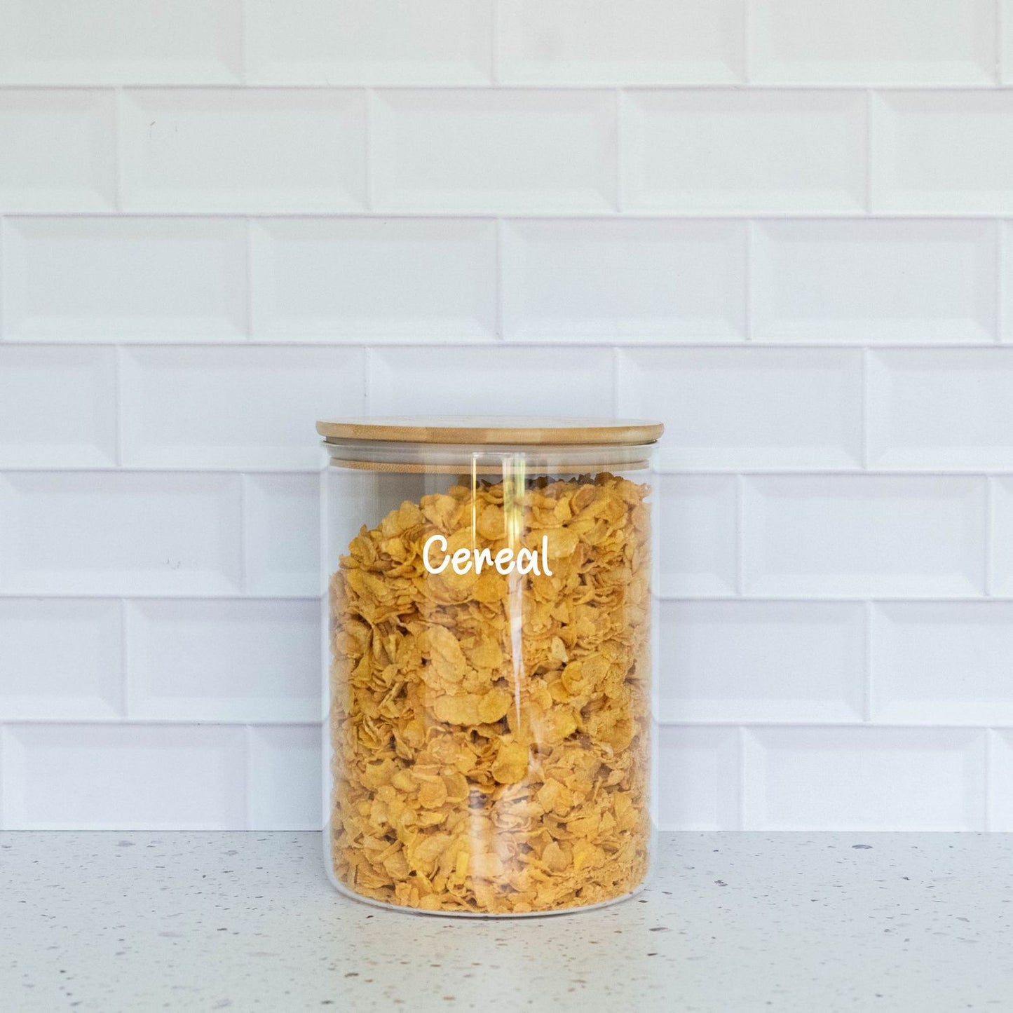 Bamboo Glass Jar – 2000ml