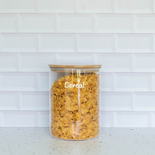 Bamboo Glass Jar – 2000ml