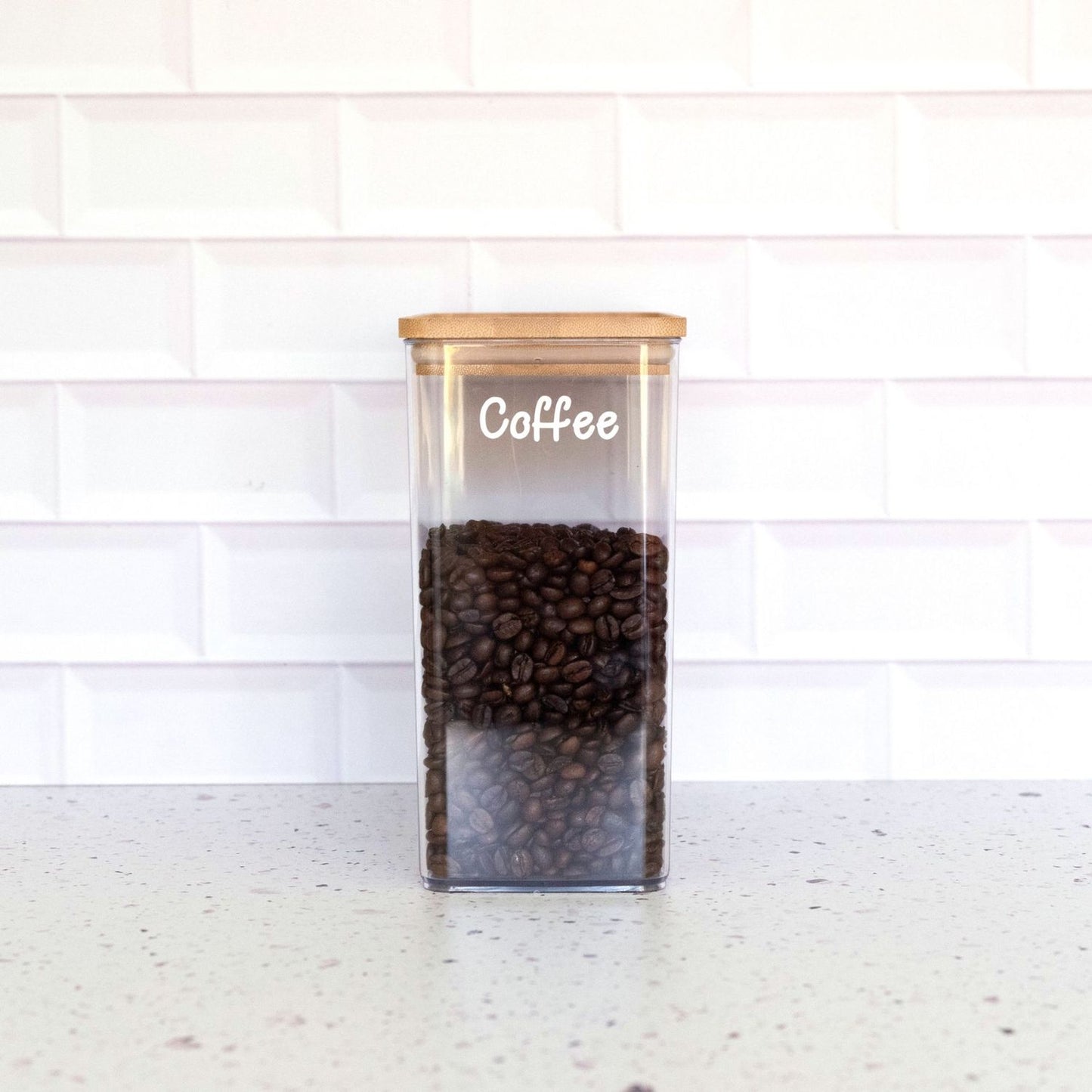 Bamboo Acrylic 3L Rectangle