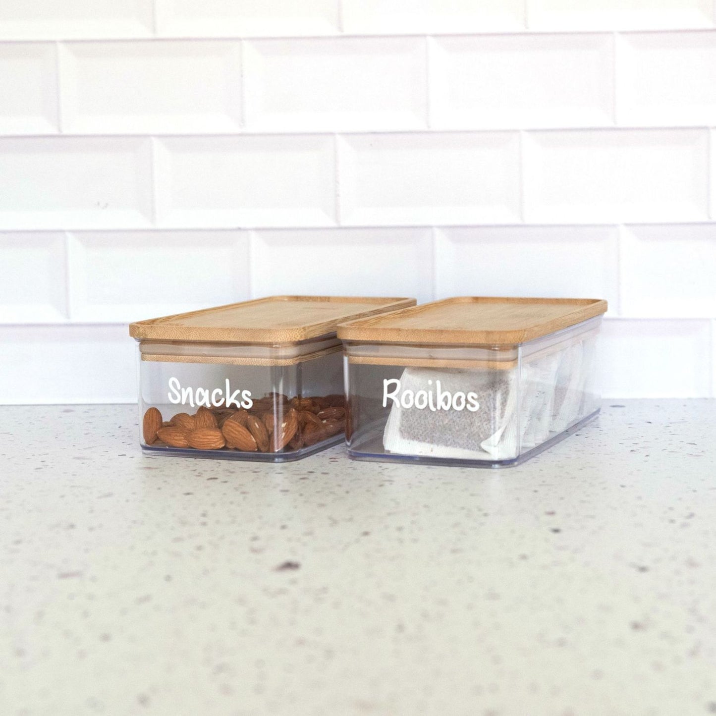 Bamboo Acrylic 1L Rectangle