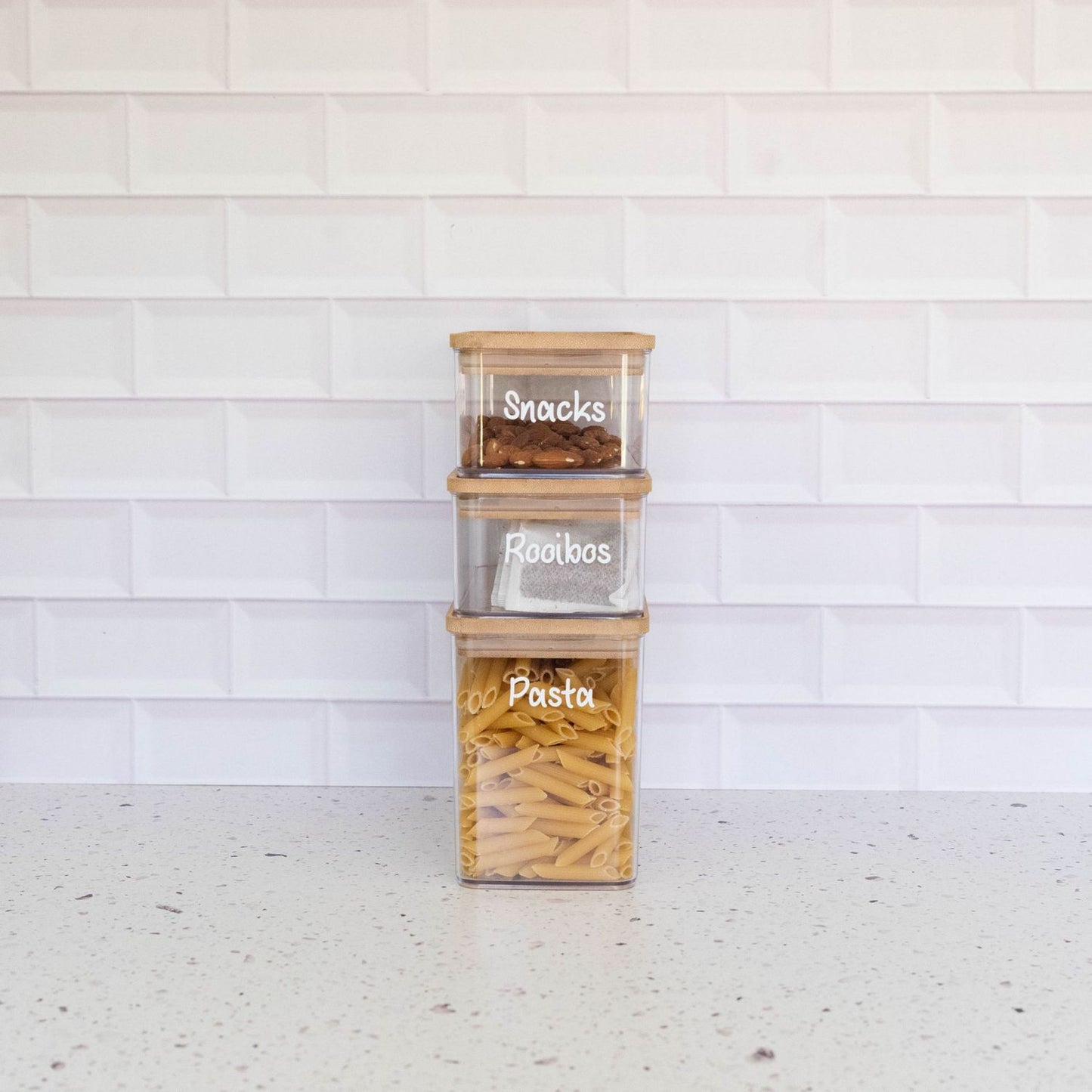 Bamboo Acrylic 1L Rectangle