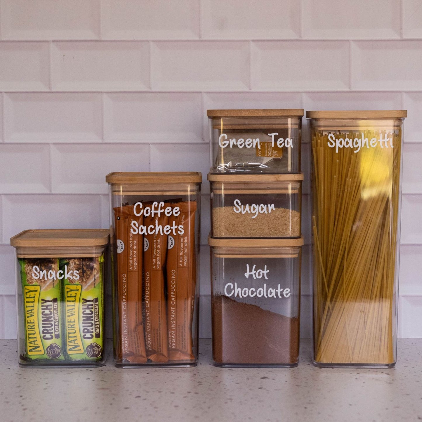 Bamboo Acrylic 2L Square