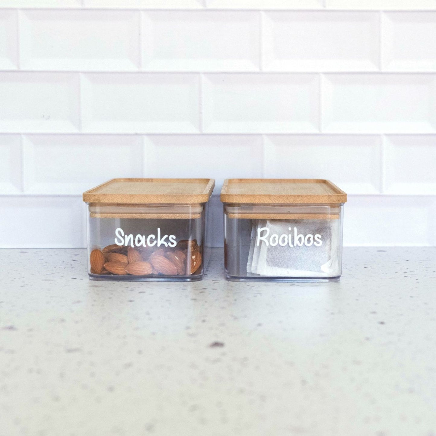 Bamboo Acrylic 1L Rectangle