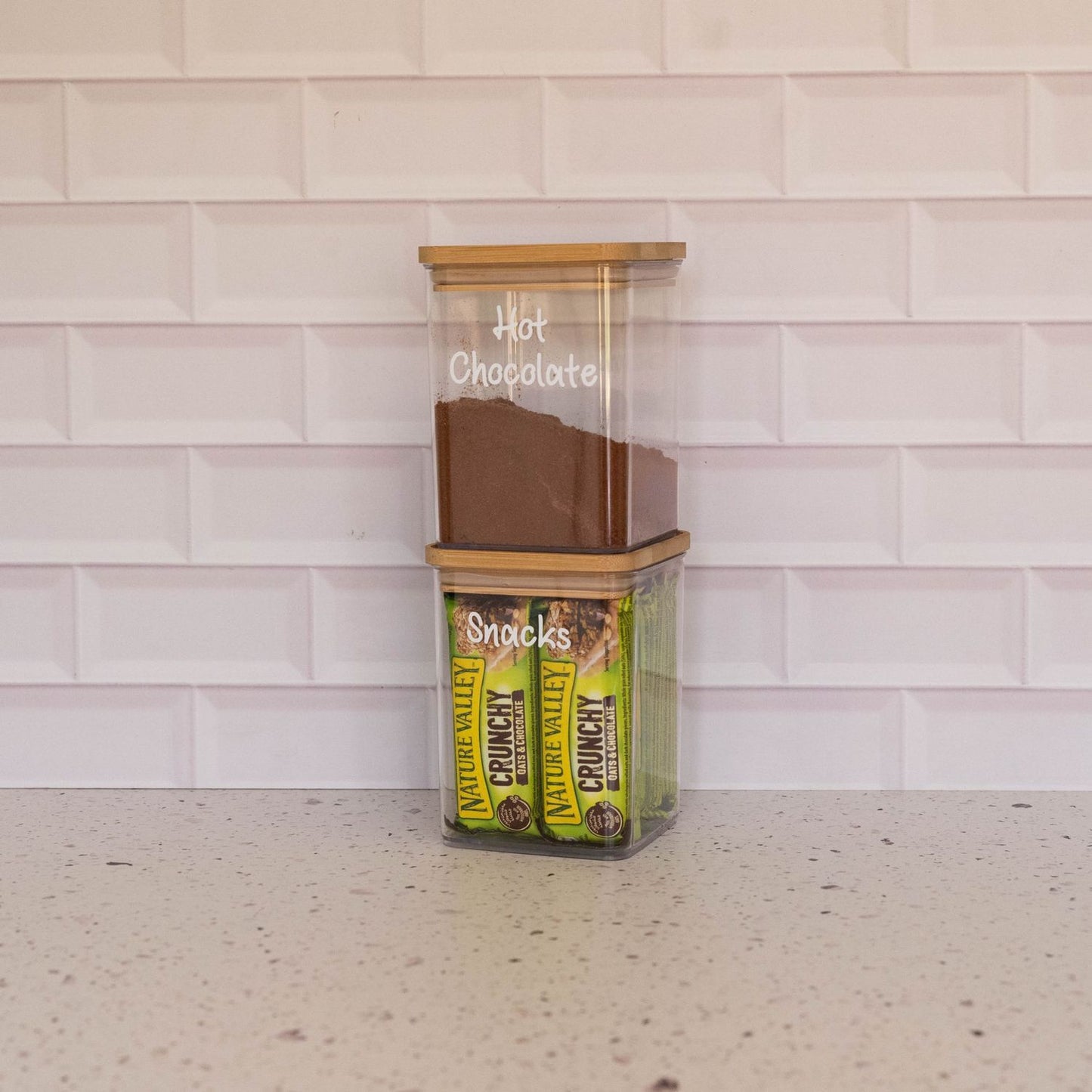 Bamboo Acrylic 1L Square