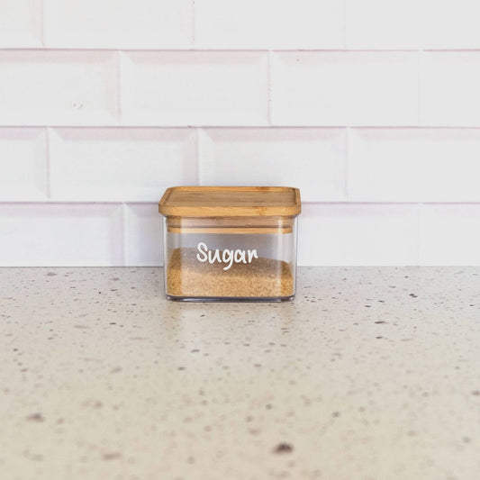 Bamboo Acrylic 0.5L Square