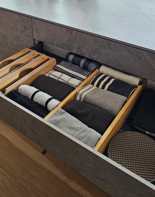 Bamboo Drawer Divider Set
