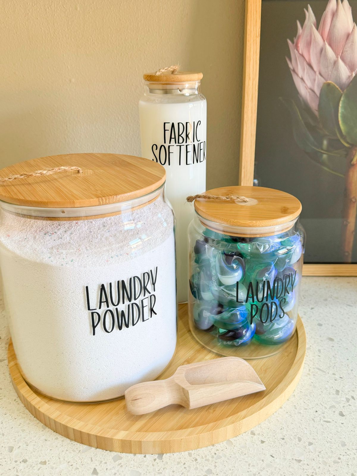 Bamboo Laundry Station