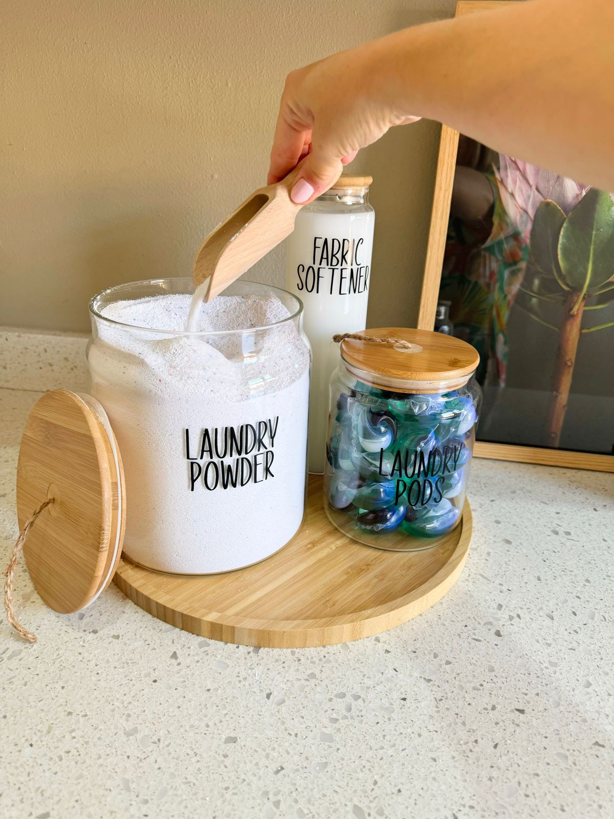 Bamboo Laundry Station