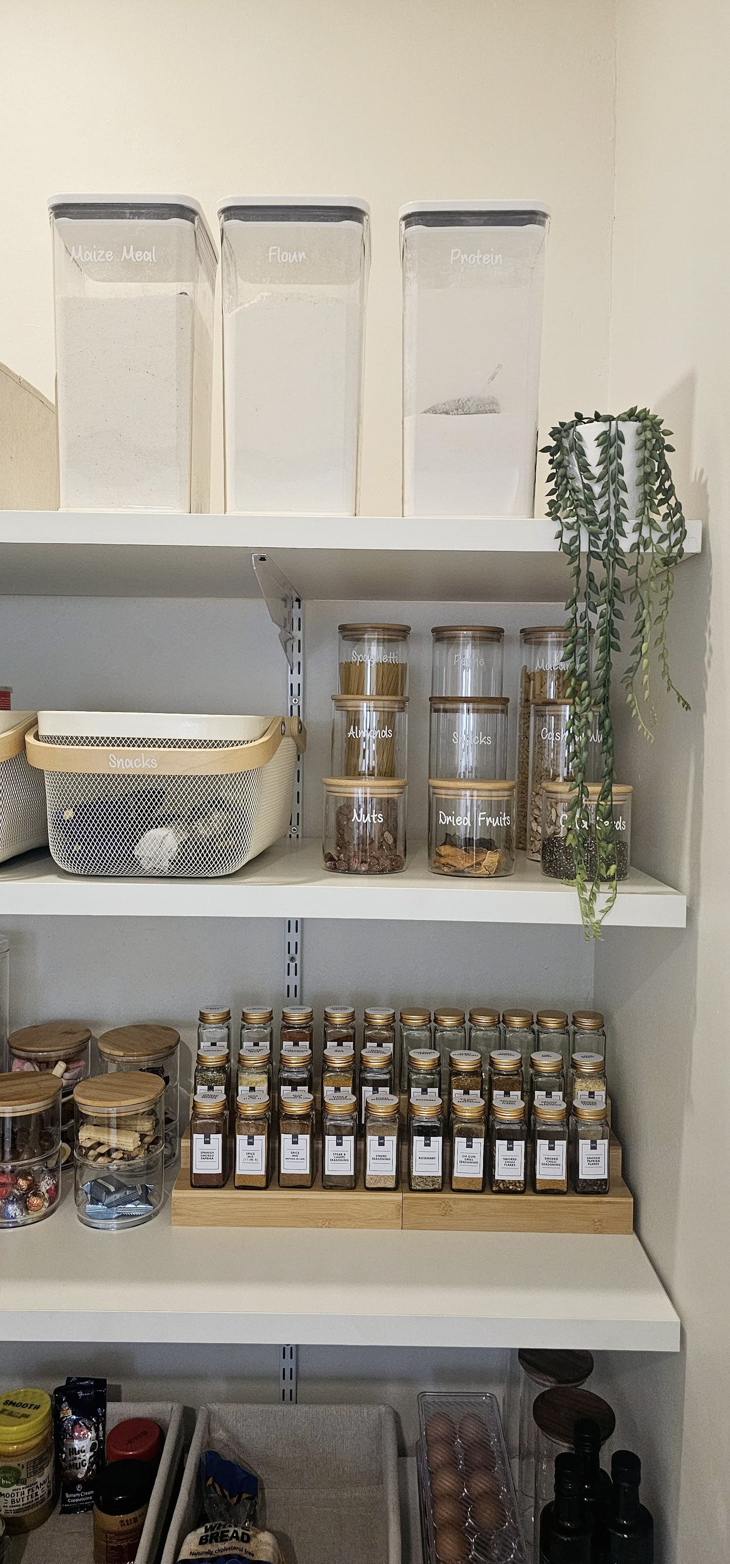 Gold Spice Jars 100ml