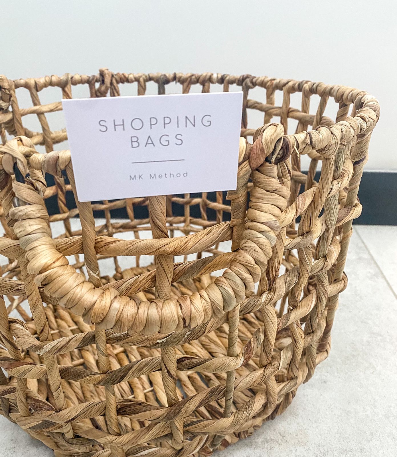 Clip on Perspex Labels