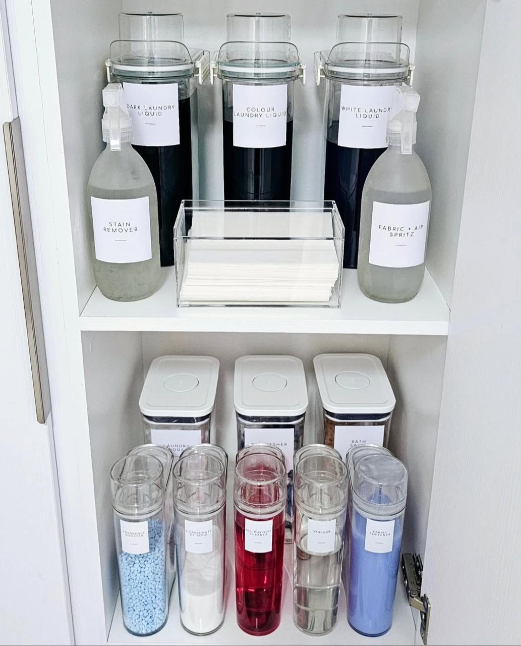 Laundry Storage Canister with Pourer 1.2l