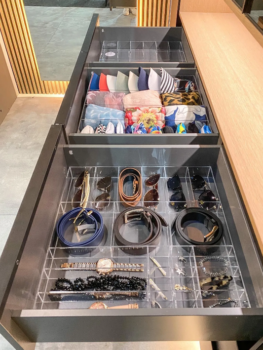 Belts, Watches, Sunglasses Inserts