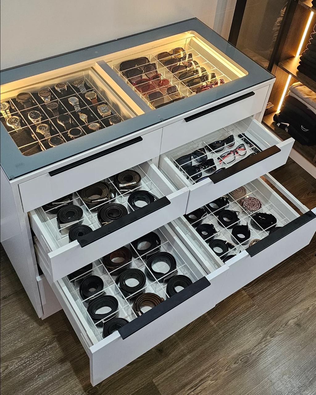 Belts, Watches, Sunglasses Inserts