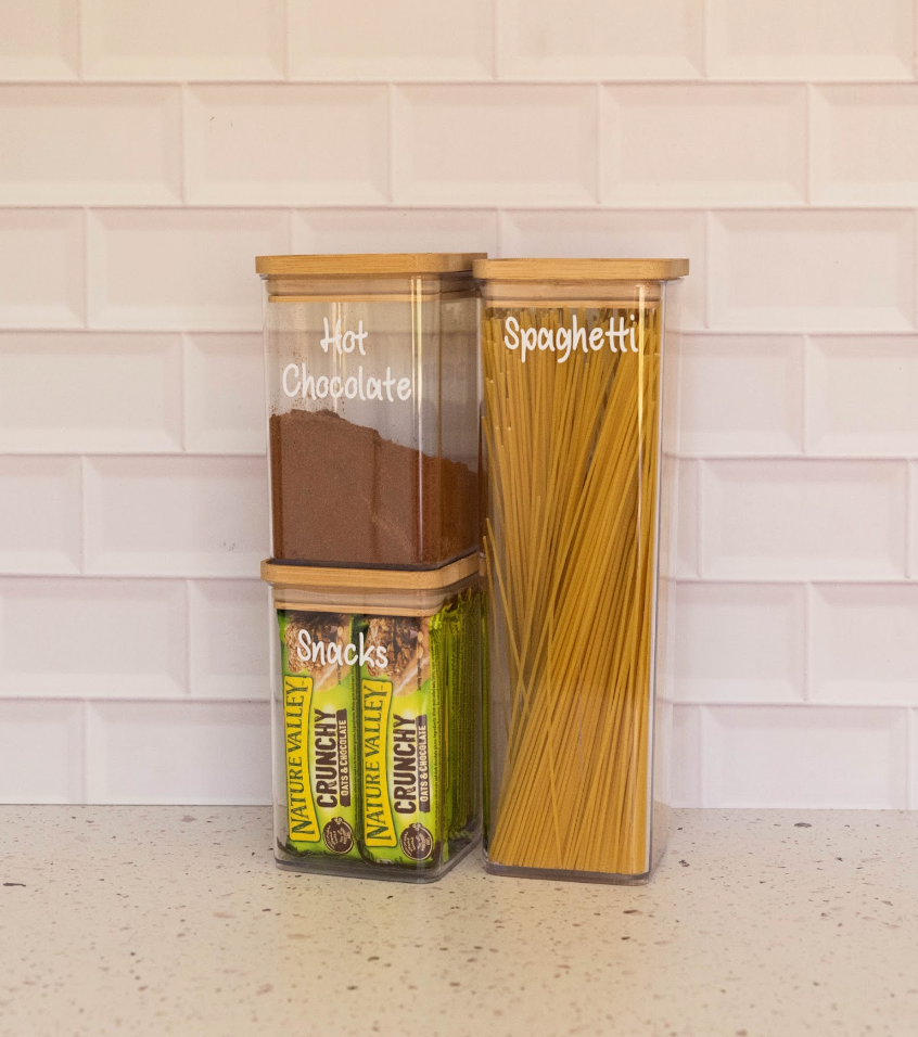 Bamboo Acrylic 2L Square