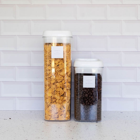 1.7L & 3.3L Acrylic Container Combo