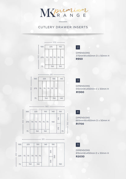 Cutlery Drawer Inserts