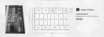 Daily Cutlery Drawer Insert