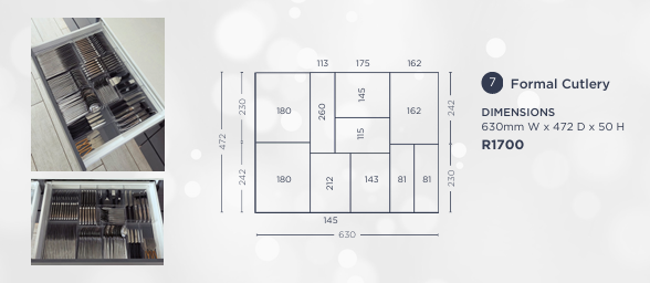 Formal Cutlery Drawer Insert