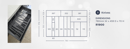 Knives Drawer Insert
