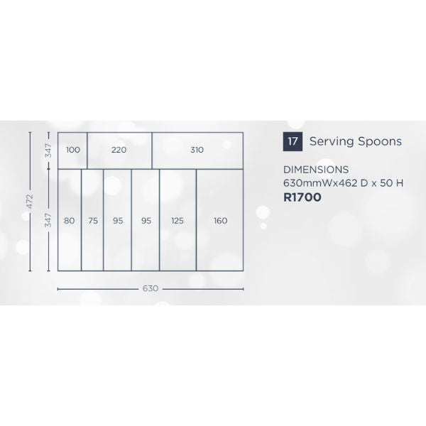 Serving Spoons Drawer Insert