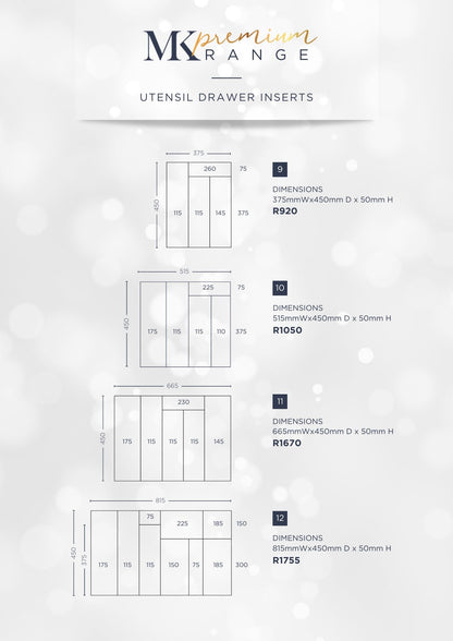 Utensils Drawer Inserts